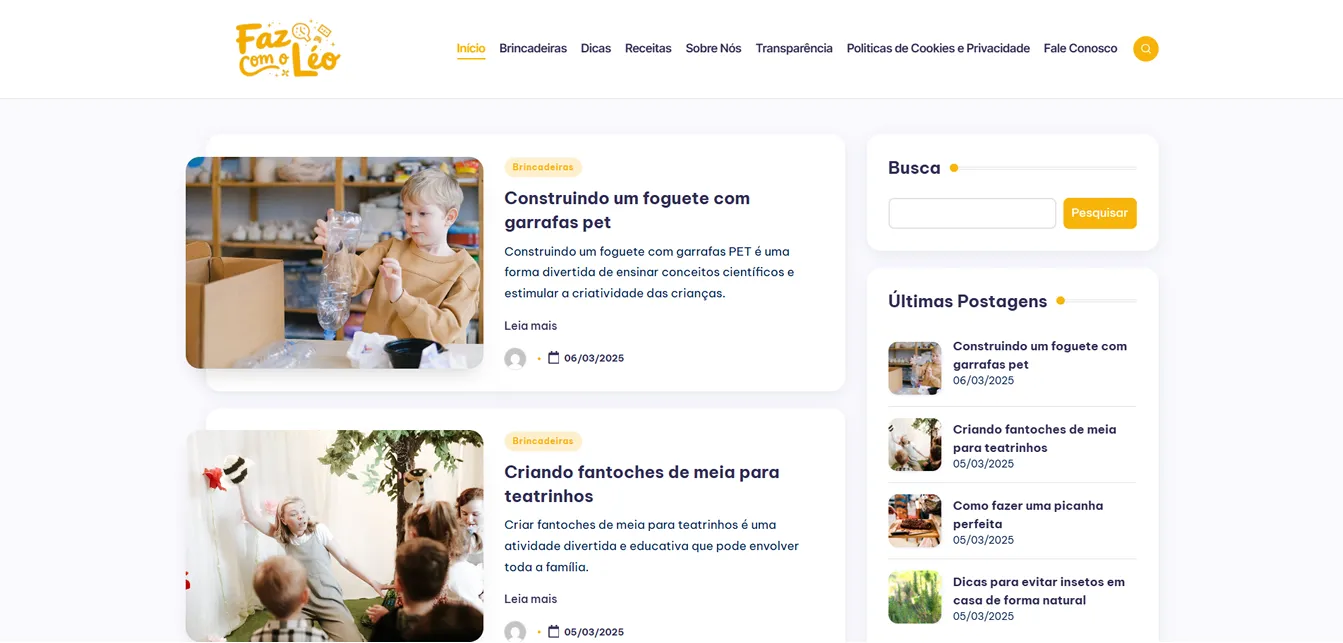 Faz com o Léo - TutiWeb Desenvolvimento de Sites e Sistemas