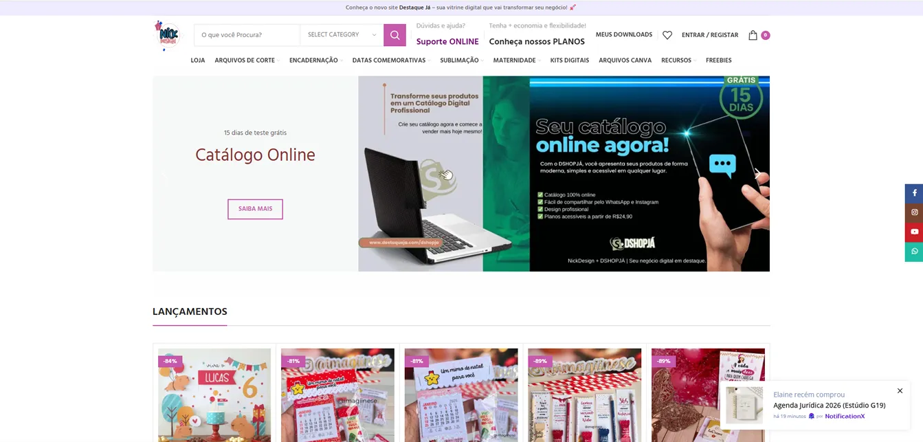 Nick Design - TutiWeb Desenvolvimento de Sites e Sistemas