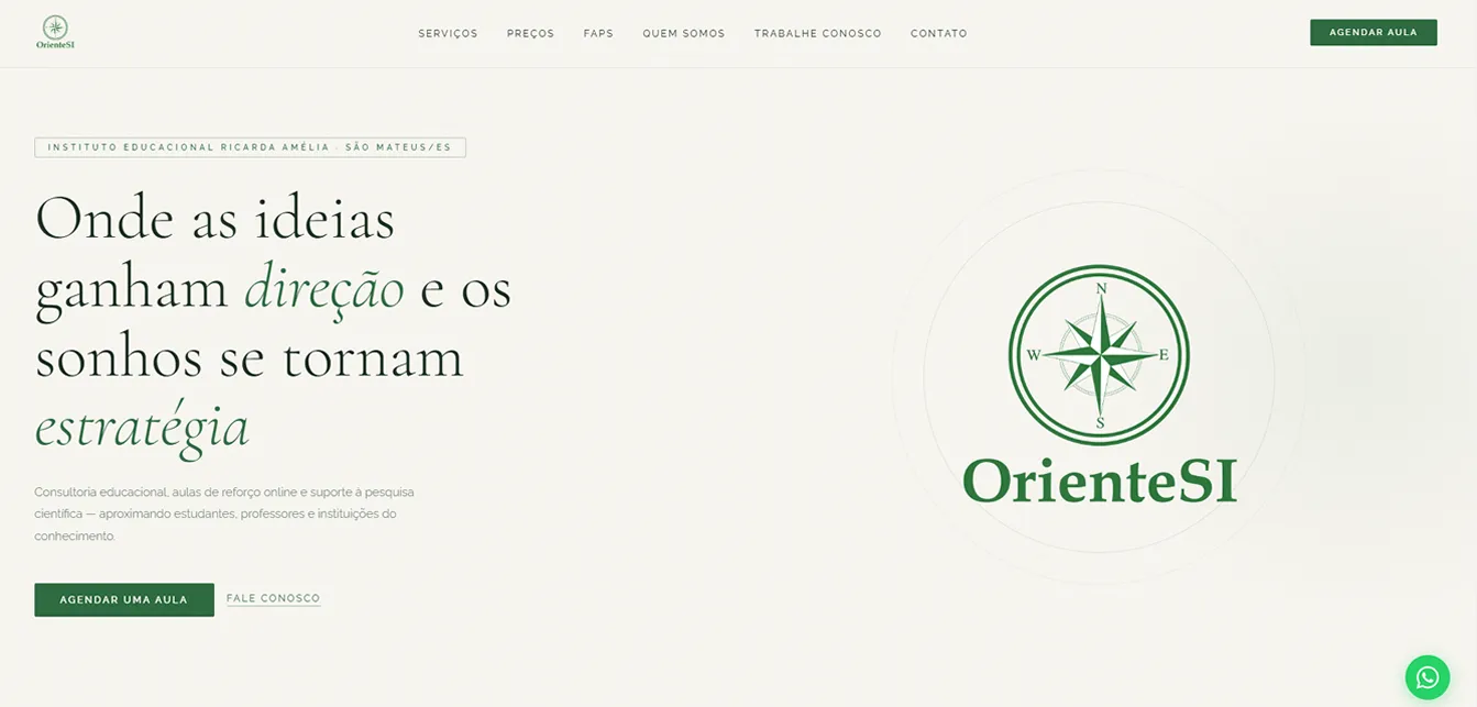 OrienteSI - TutiWeb Desenvolvimento de Sites e Sistemas